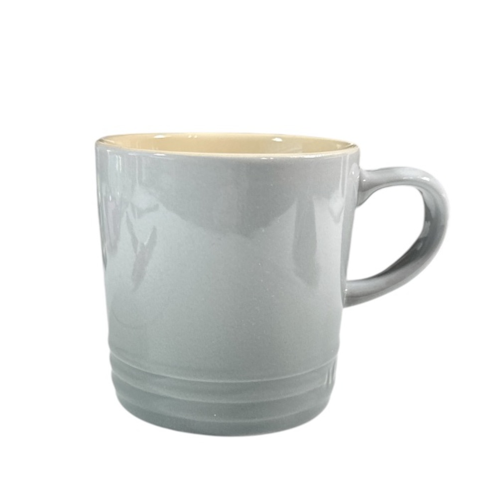 NEW Le Creuset MIST GREY Coffee Mug